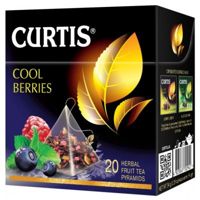 Curtis Чай фруктовый пакетированный Cool Berries 20 пакетиков