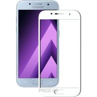 Mocolo Full Cover Tempered Glass 2.5D Samsung Galaxy A3 2017 A320 White (SX1182)