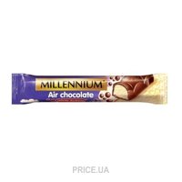 Фото Millennium Шоколад белый пористый в молочном шоколаде 32 г