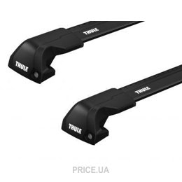 Thule Багажник на интегрированные рейлинги Edge Wingbar Black для Ford S-Max (mkII) 2015