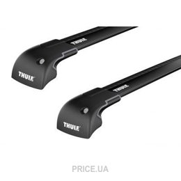 Thule Багажник на интегрированные рейлинги Wingbar Edge Black для Suzuki Hustler (mkI) 2014