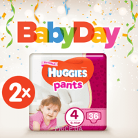 Huggies Pants для девочек 4 (72 шт.)