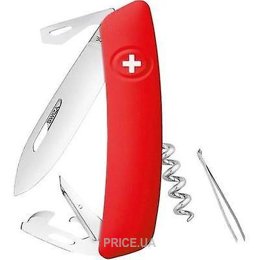 Нож туристический Swiza D03 Red (KNI.0030.1000)