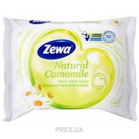 Zewa Туалетная бумага влажная Natural Camomile 42 шт