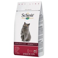 Schesir Sterilized and Light облегченный сухой корм для кошек (с курицей) 10 кг