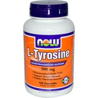 Now L-Tyrosine 500 mg 120 caps