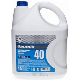 Антифриз Sputnik A-40 -30C 10л
