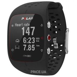 Умные часы, браслет спортивный Polar M430 (Black)