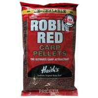 Dynamite Baits Пеллетс Robin Red Pre-Drilled 4mm 900g (DY080)