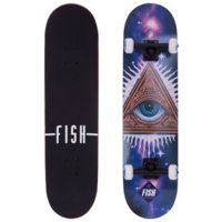 SP-Sport Скейтборд FISH EYE SP-Sport SK-414-9 чорн