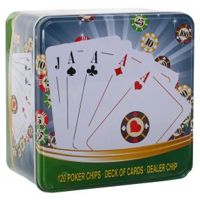 Фото SP-Sport Набір для покеру в металевій коробці SP-S