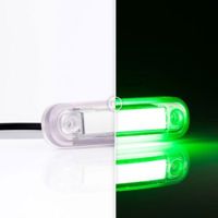 FRISTOM Фонарь декоративный зеленый с проводом Fri