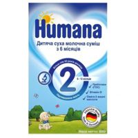 Humana Смесь молочная Humana 2, 600 г Молочная сме
