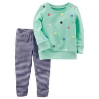 Carter&#039;s | Toddler Комплект 2в1 зелена кофта, штан