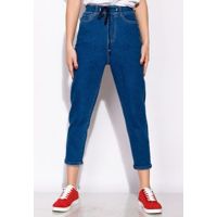 Жіночі джинси на гумці із зав&#039;язками 120PGU025 (св