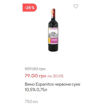 Акція ЕКО маркет: Знижки на алкогольні напої (діє за умови наявності товару) в Україні
